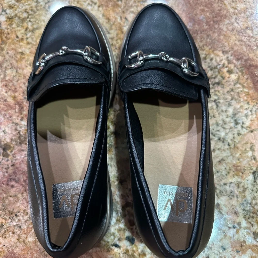 DV Dolce Vita Women's Cedar Loafer Size 9 Black Slip on
